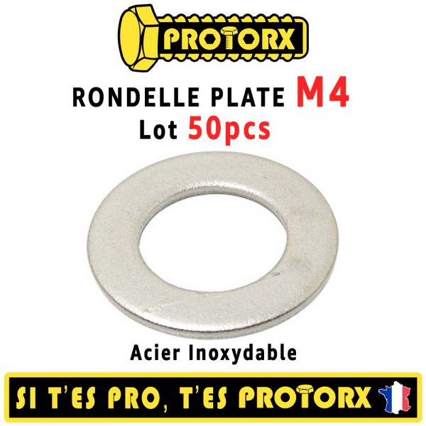 Rondelle "Z" M4 Acier Inox A2 : PROTORX