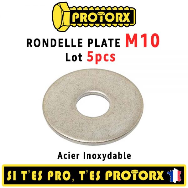 Rondelle "LL" M10 Acier Inox A2 : PROTORX